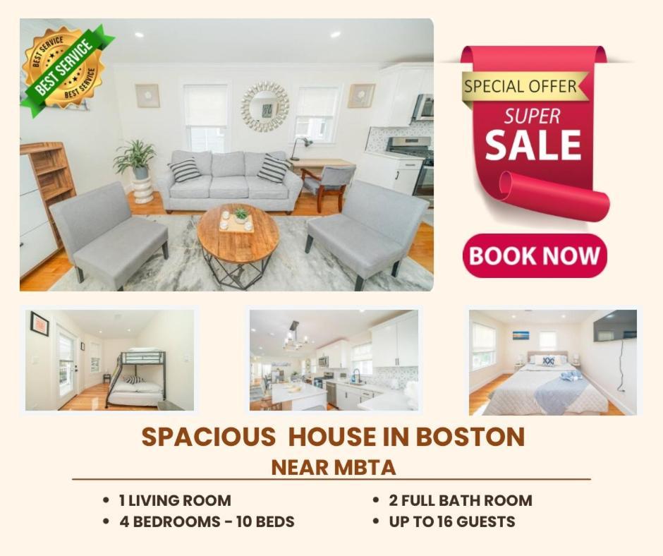 80-2 4Br Boston - Bright Family Stay Near Pjp II Park Apartment
